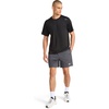 image:imageReebok Mens Reflective Small Logo Crewneck TShirt Standard Fit Lightweight Cool Touch Jersey FabricBlack  Bolt Strike