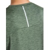 image:imageReebok Mens Reflective Small Logo Crewneck TShirt Standard Fit Lightweight Cool Touch Jersey FabricDuck Green Heather  Showdown