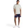 image:imageReebok Mens Reflective Small Logo Crewneck TShirt Standard Fit Lightweight Cool Touch Jersey FabricIceberg Green Heather  Showdown