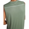 image:imageReebok Mens Sleeveless Muscle Tank SingletDuck Green  Warmup