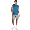 image:imageReebok Mens Sleeveless Muscle Tank SingletMajolica Blue  Warmup
