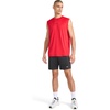 image:imageReebok Mens Sleeveless Muscle Tank SingletVector Red  Complete Muscle