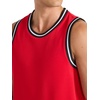 image:imageReebok Mens Sleeveless Muscle Tank SingletVector Red  Rise