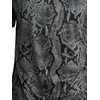 image:imageReebok Mens Small Logo Short Sleeve Crewneck TShirt Standard Fit Breathable Lightweight Stretch Knit FabricBlack  Id Train Snake
