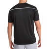 image:imageReebok Mens Small Logo Short Sleeve Crewneck TShirt Standard Fit Breathable Lightweight Stretch Knit FabricBlack  Warmup