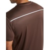image:imageReebok Mens Small Logo Short Sleeve Crewneck TShirt Standard Fit Breathable Lightweight Stretch Knit FabricBracken  Warmup