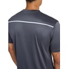 image:imageReebok Mens Small Logo Short Sleeve Crewneck TShirt Standard Fit Breathable Lightweight Stretch Knit FabricEbony  Warmup