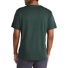 image:imageReebok Mens Small Logo Short Sleeve Crewneck TShirt Standard Fit Breathable Lightweight Stretch Knit FabricGreen Gables Heather  Sprint