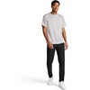 image:imageReebok Mens Small Logo Short Sleeve Crewneck TShirt Standard Fit Breathable Lightweight Stretch Knit FabricMedium Grey Heather  Compass