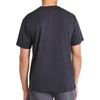 image:imageReebok Mens Strike Short Sleeve Crewneck TShirt Standard Fit Lightweight Stretch Poly Jersey FabricBlack Heather