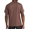 image:imageReebok Mens Strike Short Sleeve Crewneck TShirt Standard Fit Lightweight Stretch Poly Jersey FabricBracken Heather
