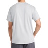 image:imageReebok Mens Strike Short Sleeve Crewneck TShirt Standard Fit Lightweight Stretch Poly Jersey FabricChrome Heather