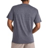 image:imageReebok Mens Strike Short Sleeve Crewneck TShirt Standard Fit Lightweight Stretch Poly Jersey FabricEbony Heather