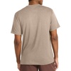 image:imageReebok Mens Strike Short Sleeve Crewneck TShirt Standard Fit Lightweight Stretch Poly Jersey FabricGritty Grey Heather