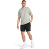 image:imageReebok Mens Strike Short Sleeve Crewneck TShirt Standard Fit Lightweight Stretch Poly Jersey FabricIceberg Green Heather