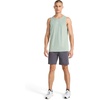 image:imageReebok Mens Triathlon Scoop Neck Tank Top Standard Fit Lightweight CottonPoly Jersey FabricIceberg Green