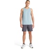 image:imageReebok Mens Triathlon Scoop Neck Tank Top Standard Fit Lightweight CottonPoly Jersey FabricSlate