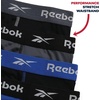 image:imageReebok Mens Underwear  4 Pack Performance Mens Boxer Briefs with Pouch  Stay Confident from Gym to Office QuickDry Fabric Wicks Away Moisture So Sweat Is Never a DistractionBlackSurf the WebBlackBlackened Pearl