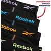 image:imageReebok Mens Underwear  4 Pack Performance Mens Boxer Briefs with Pouch  Stay Confident from Gym to Office QuickDry Fabric Wicks Away Moisture So Sweat Is Never a DistractionBlack Contrast Stitch