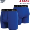image:imageReebok Mens Underwear  4 Pack Performance Mens Boxer Briefs with Pouch  Stay Confident from Gym to Office QuickDry Fabric Wicks Away Moisture So Sweat Is Never a DistractionBlackSurf the WebBlackBlackened Pearl