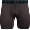 image:imageReebok Mens Underwear  8 Pack Performance Mens Boxer Briefs with Pouch  Breathable Comfort Pulls Sweat Away from Skin Precise Inseam Sizing Built for AllDay PerformanceBlackCharcoalGreen