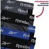 image:imageReebok Mens Underwear  8 Pack Performance Mens Boxer Briefs with Pouch  Breathable Comfort Pulls Sweat Away from Skin Precise Inseam Sizing Built for AllDay PerformanceBlackSurf the WebBlackBlackened Pearl