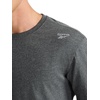 image:imageReebok Mens Volt Long Sleeve Crewneck TopCharcoal Heather