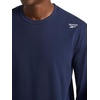 image:imageReebok Mens Volt Long Sleeve Crewneck TopVector Navy