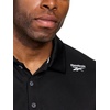 image:imageReebok Poseidon Mens Short Sleeve Polo ShirtBlack