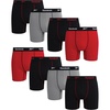 Black/Light Grey/Black/Red