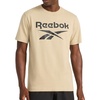image:imageReebok Mens Core Short Sleeve Crewneck TShirt Standard Fit Lightweight CottonPoly Jersey FabricTwill