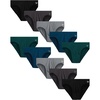 image:imageReebok Mens Low Rise Briefs  10 Pack Performance Mens Underwear with Pouch  Redefine your daily essentials with the Reebok Mens Low Rise Briefs  10 Pack Soft Cotton Underwear Briefs with Supportive CMaritime BlueForged IronGreenBlack