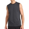 image:imageReebok Mens Muscle Performance Crewneck Tank TopBlack Heather  Gains Performance