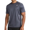 image:imageReebok Mens Small Logo Short Sleeve Crewneck TShirt Standard Fit Breathable Lightweight Stretch Knit FabricEbony  Warmup