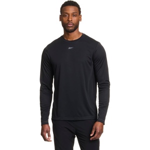 image:imageReebok Mens Id Train Long Sleeve Tech Crewneck TShirtBlack