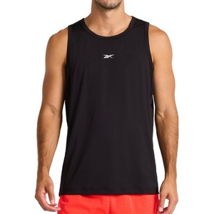 image:imageReebok Mens Muscle Performance Crewneck Tank TopBlack  Outrun
