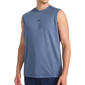 image:imageReebok Mens Sleeveless Muscle Tank SingletWashed Indigo  Complete Muscle