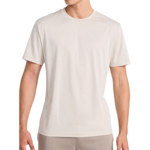 image:imageReebok Mens Small Logo Short Sleeve Crewneck TShirt Standard Fit Breathable Lightweight Stretch Knit FabricSilver Cloud Heather  Sprint