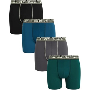 image:imageReebok Mens Underwear  4 Pack Performance Mens Boxer Briefs with Pouch  Stay Confident from Gym to Office QuickDry Fabric Wicks Away Moisture So Sweat Is Never a DistractionRain ForestBlackLegion BlueBlackened Pearl