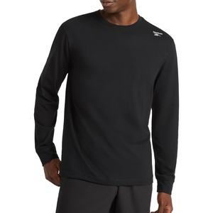 image:imageReebok Mens Volt Long Sleeve Crewneck TopBlack