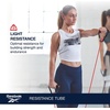 image:imageReebok Resistance Tube Full Body Workout WarmUp amp Strength Training Resistance Bands with Handles NonSlip Stretch Bands for Exercise Fitness Bands for Men amp WomenLight Resistance