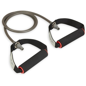 image:imageReebok Resistance Tube Full Body Workout WarmUp amp Strength Training Resistance Bands with Handles NonSlip Stretch Bands for Exercise Fitness Bands for Men amp WomenLight Resistance