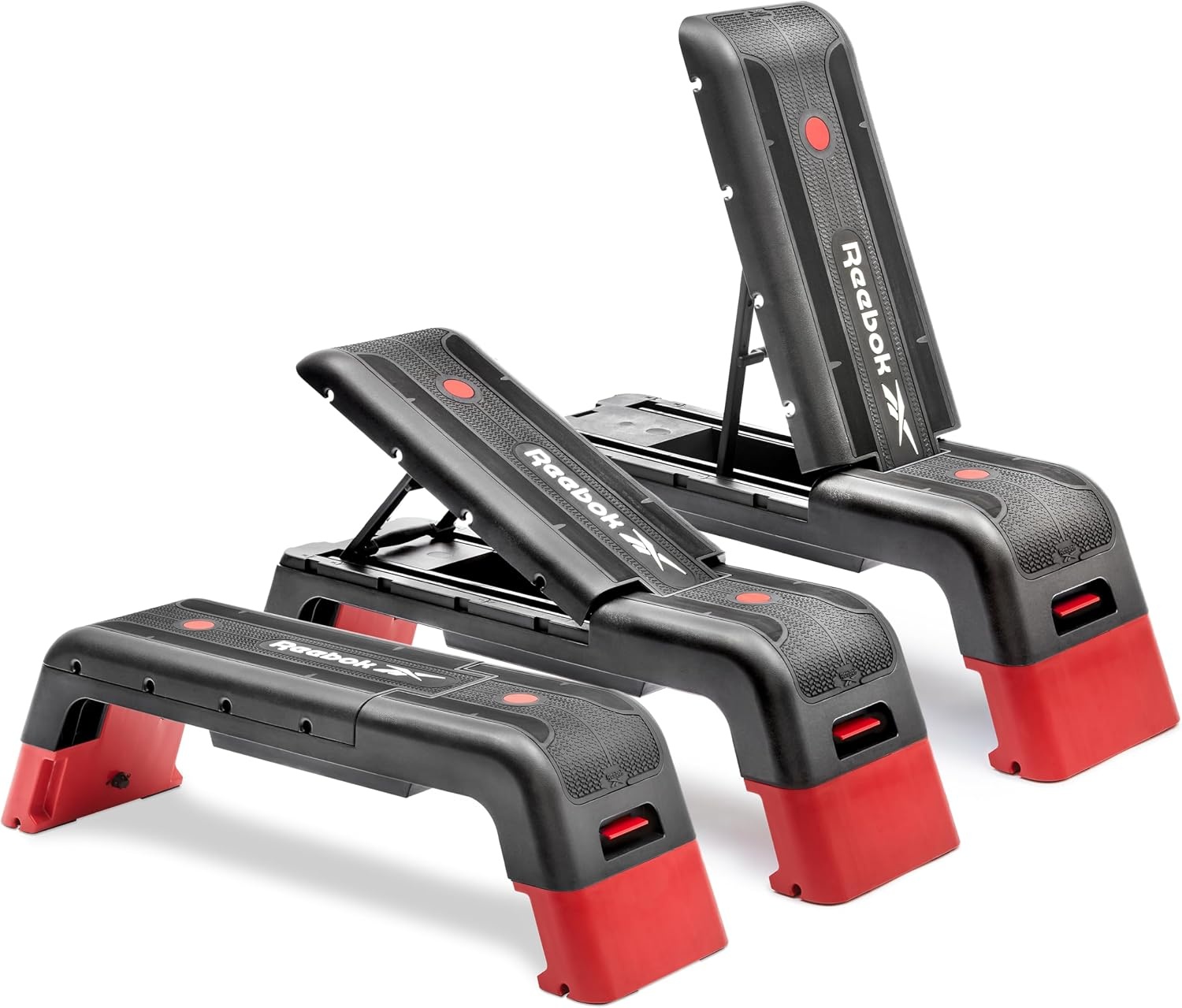 image:imageReebok Adjustable Weight Bench and Workout Deck Multipurpose Fitness Home Gym Bench for All Types of Training 20 Bench ConfigurationsRed