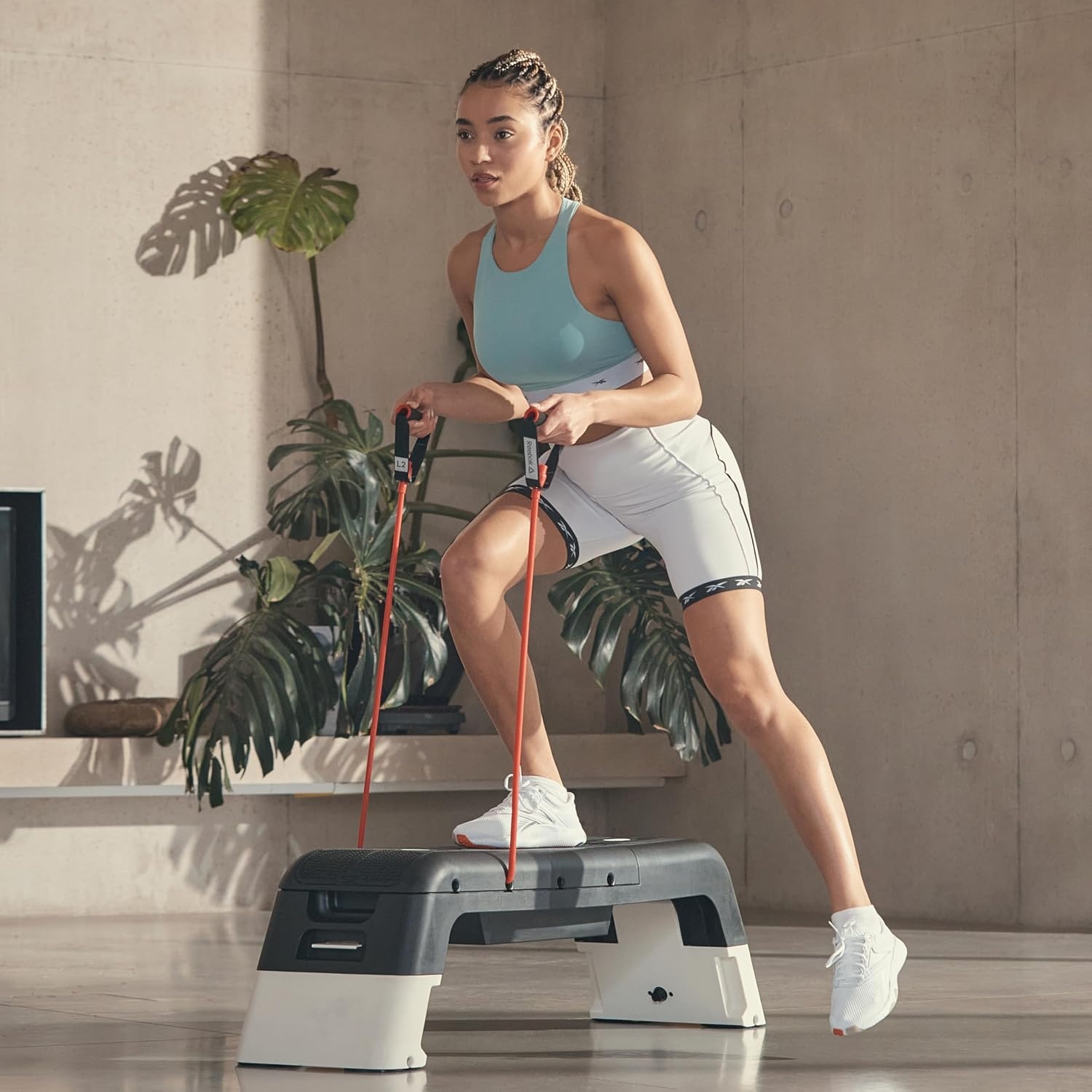 image:imageReebok Adjustable Weight Bench and Workout Deck Multipurpose Fitness Home Gym Bench for All Types of Training 20 Bench ConfigurationsWhite