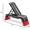image:imageReebok Adjustable Weight Bench and Workout Deck Multipurpose Fitness Home Gym Bench for All Types of Training 20 Bench ConfigurationsRed
