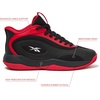 image:imageReebok Open Gym High Top Basketball Shoes for MenBlackBlackRed