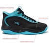 image:imageReebok Open Gym High Top Sneakers Basketball Shoes for WomenBlueBlack