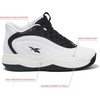 image:imageReebok Open Gym Kids Basketball Shoes for Boys and Girls Sneakers Size Big and Little Kid 11 to 7BlackWhiteBlack