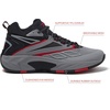 image:imageReebok Zone Breaker High Top Sneakers for Men Basketball ShoesAlloyJet BlackFiery Red