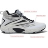 image:imageReebok Zone Breaker High Top Sneakers for Men Basketball ShoesWhiteJet BlackGrey